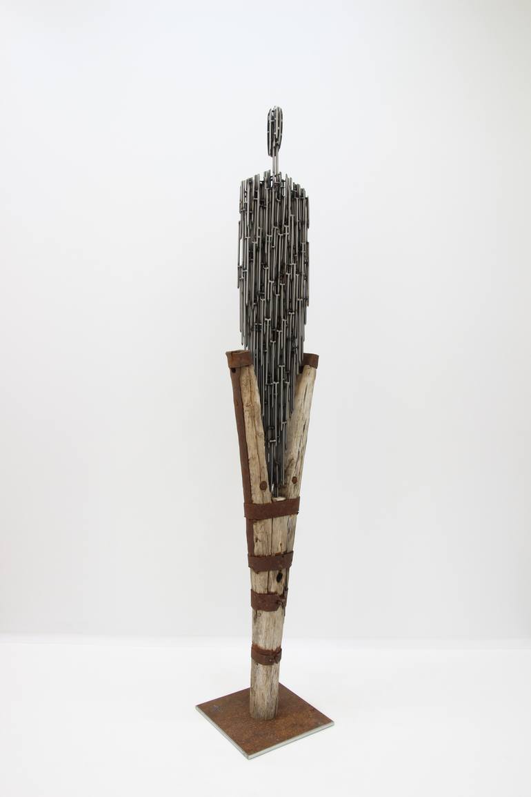 Original Contemporary Abstract Sculpture by Manfred Hellweger