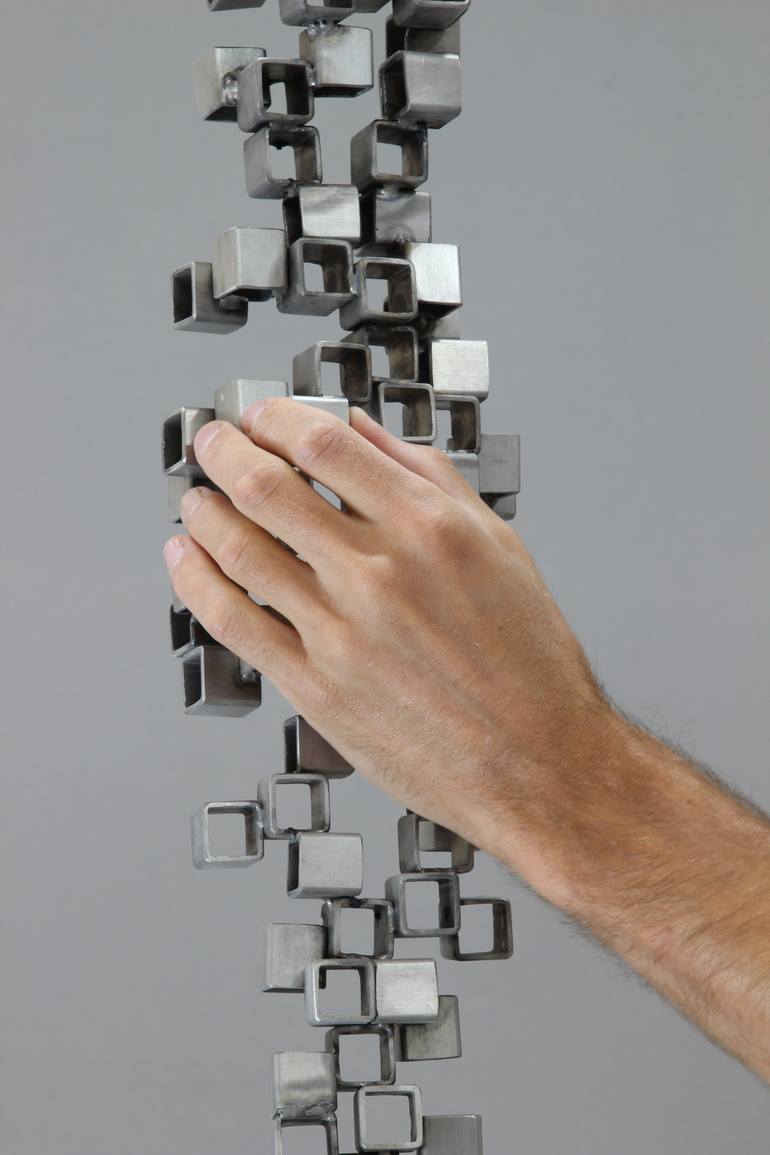 Original Contemporary People Sculpture by Manfred Hellweger