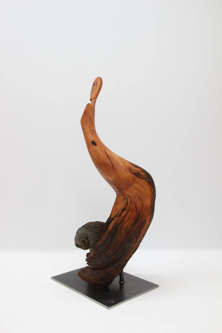 Original Modern Nude Sculpture by Manfred Hellweger
