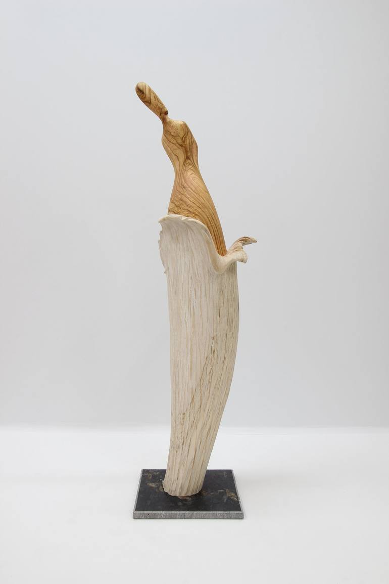 Original Figurative Nude Sculpture by Manfred Hellweger