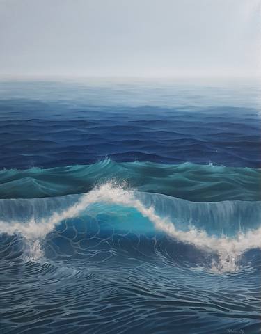 Print of Realism Water Paintings by Istratuc Ianna