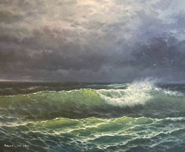 Original Realism Seascape Paintings by Gagik Arakelyan