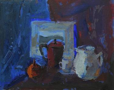 Original Impressionism Still Life Painting by Svetlana Solovyeva