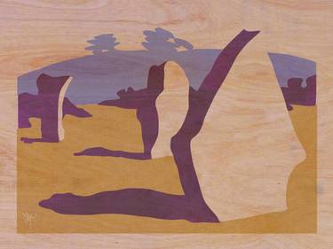 Original Figurative Places Printmaking by Herbie Wiersma
