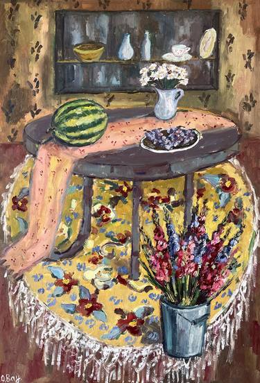 Original Impressionism Food & Drink Paintings by Olesya Bay