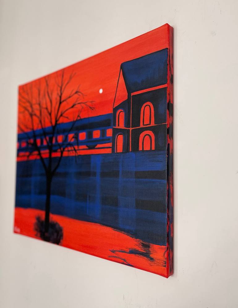 Original Contemporary Landscape Painting by Olesya Bay