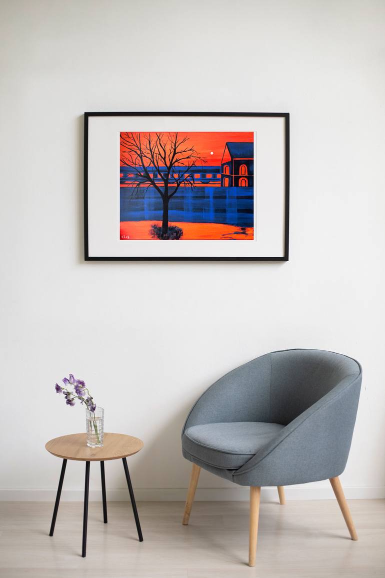 Original Contemporary Landscape Painting by Olesya Bay