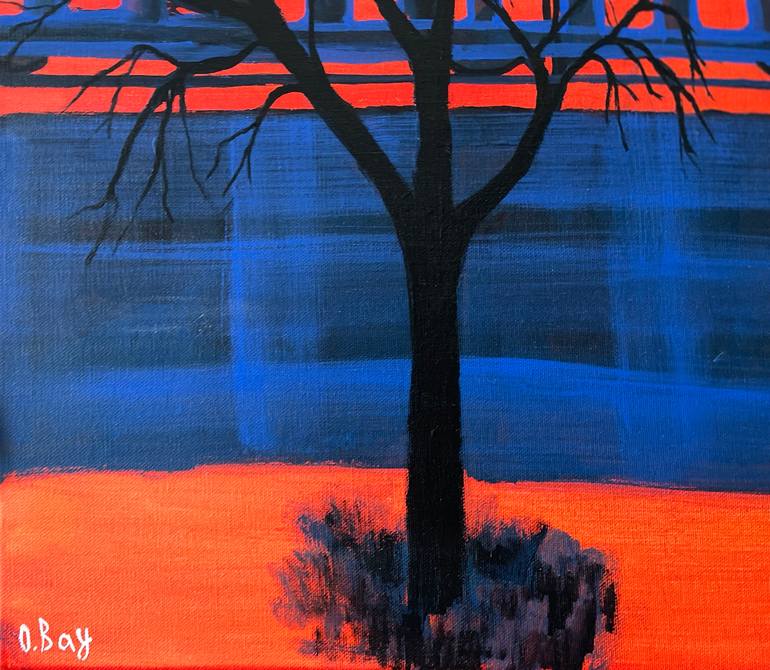 Original Contemporary Landscape Painting by Olesya Bay