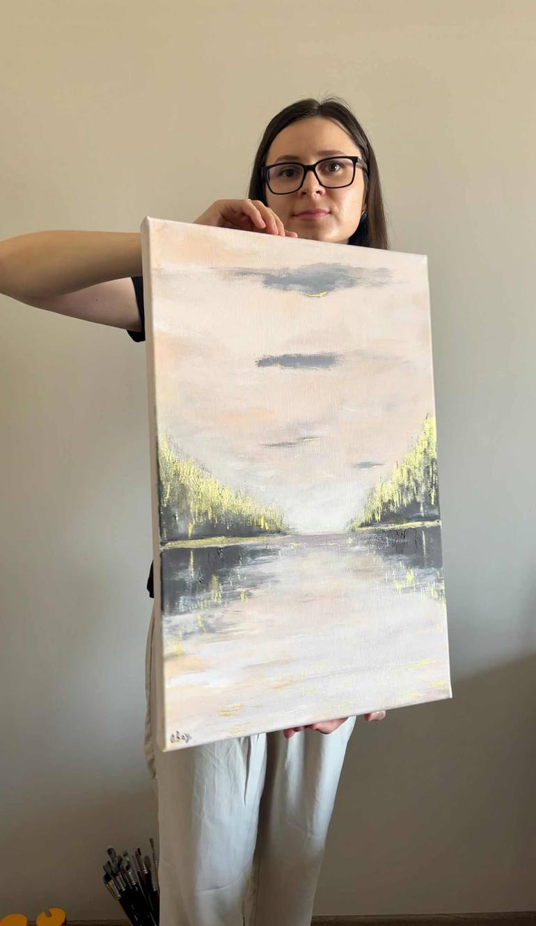 Original Contemporary Landscape Painting by Olesya Bay