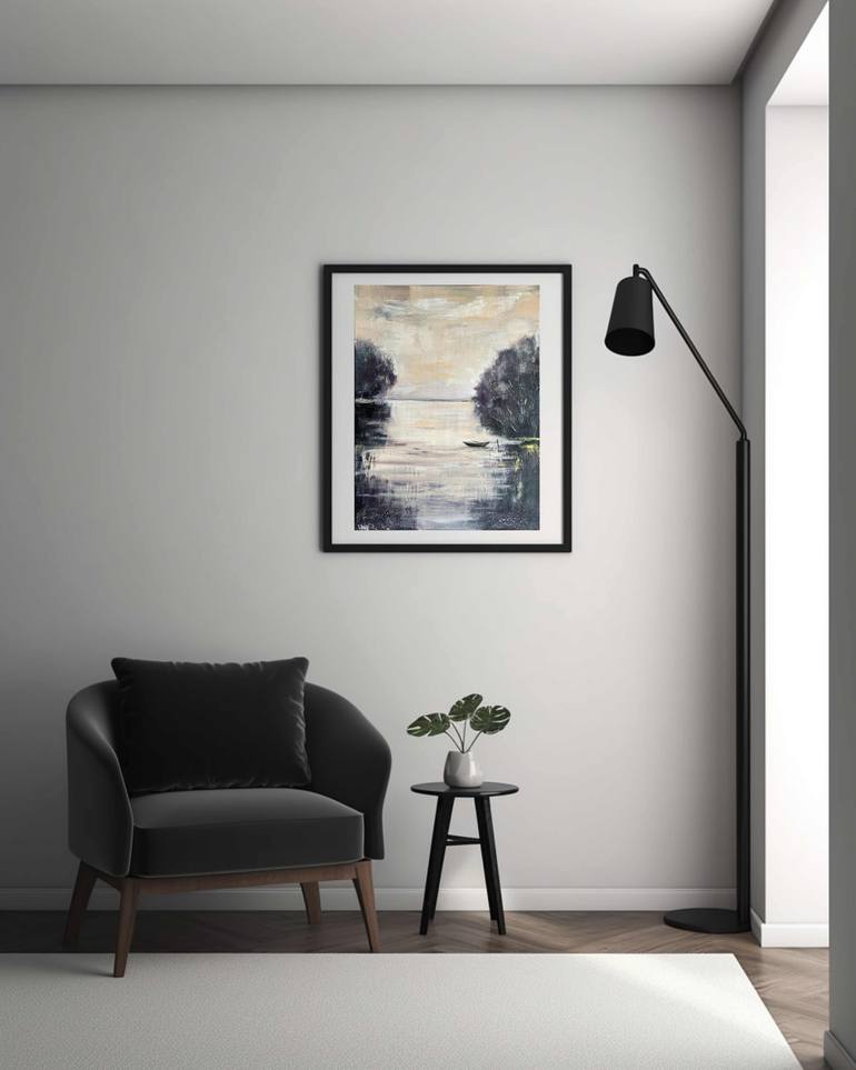 Original Contemporary Landscape Painting by Olesya Bay