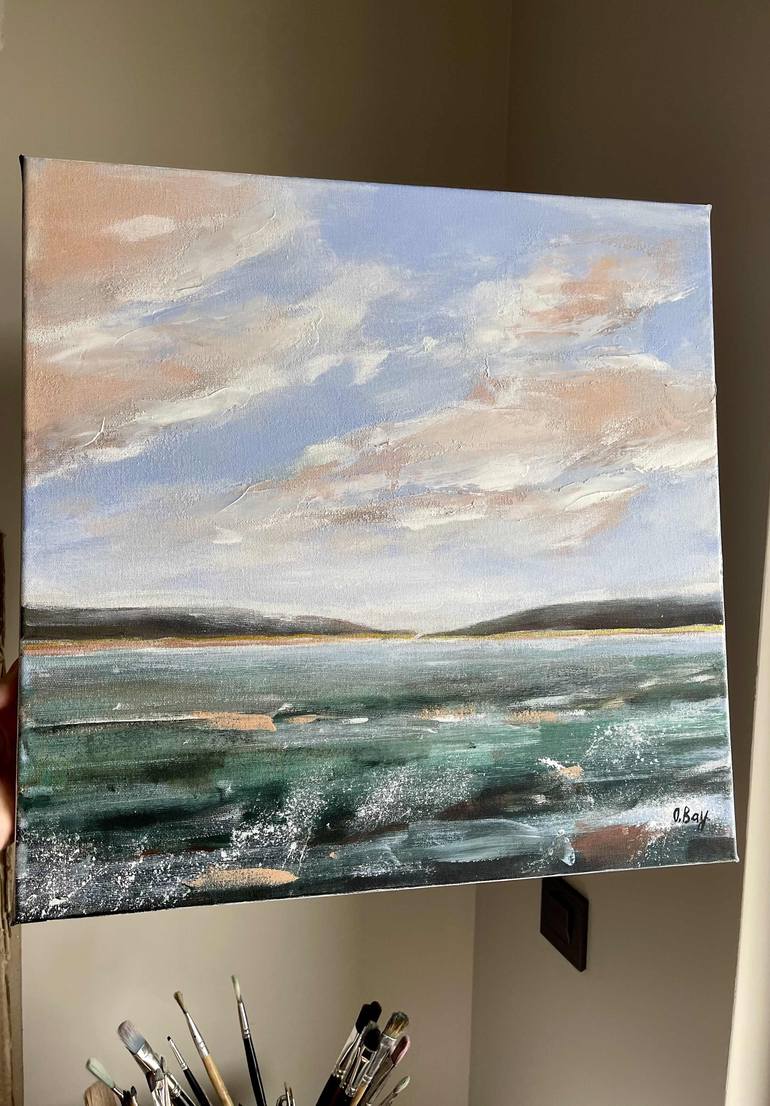Original Contemporary Landscape Painting by Olesya Bay