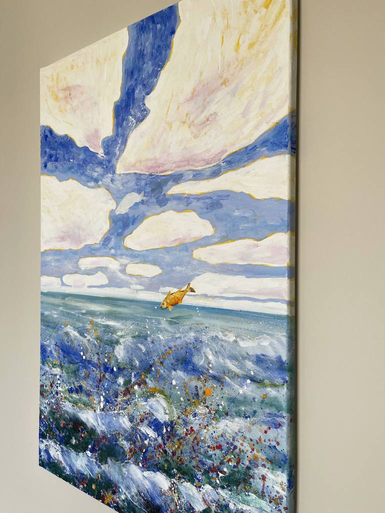 Original Contemporary Animal Painting by Olesya Bay