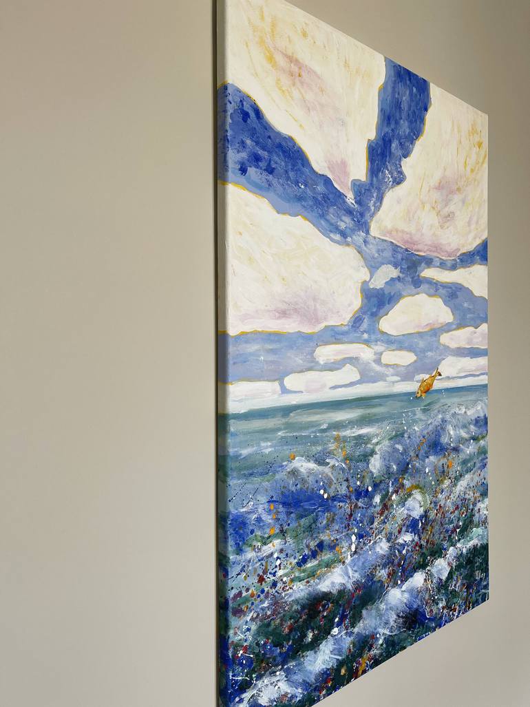 Original Contemporary Animal Painting by Olesya Bay