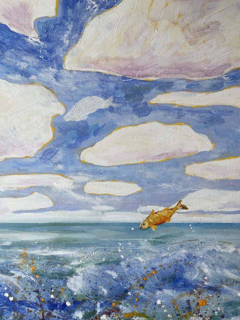 Original Contemporary Animal Painting by Olesya Bay