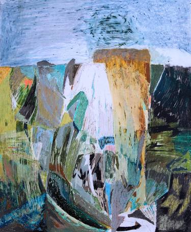 Print of Abstract Landscape Drawings by Dusko Bojanic