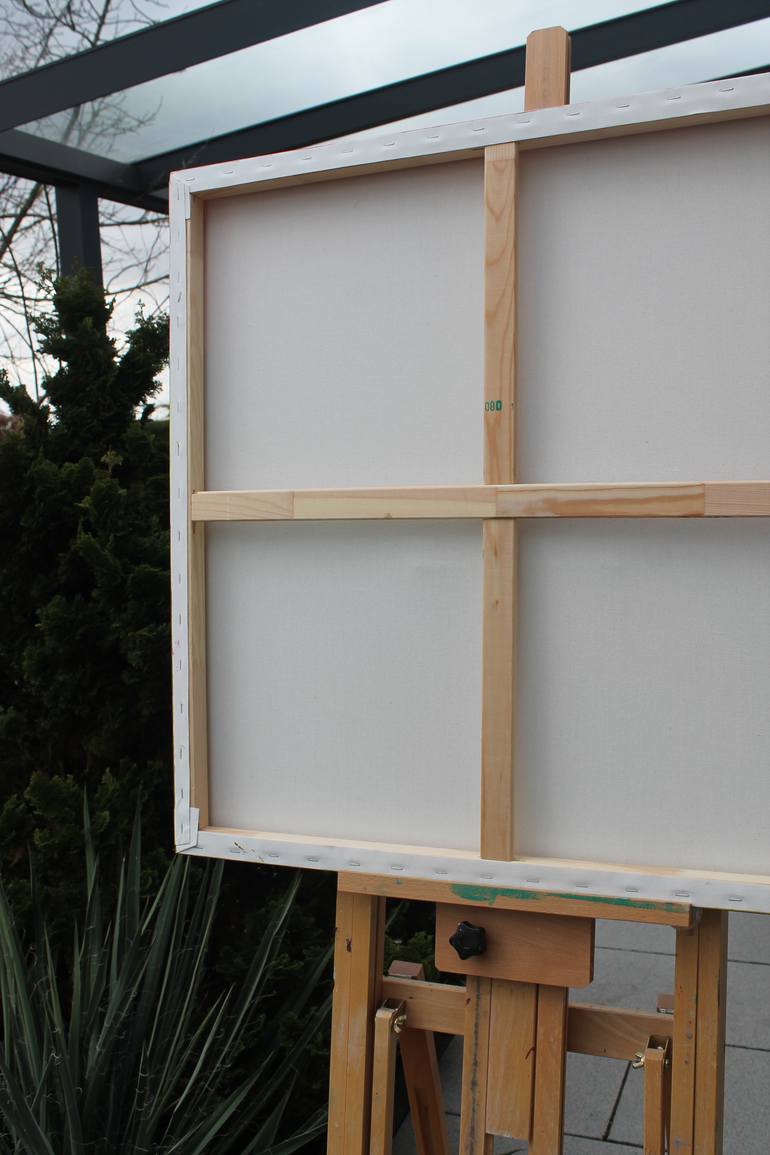 Original Expressionism Landscape Painting by Tatjana Auschew