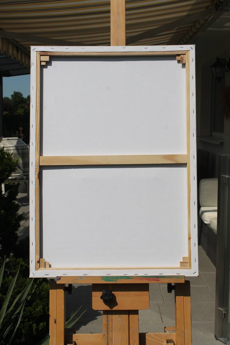 Original Expressionism Floral Painting by Tatjana Auschew