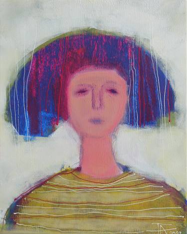 Print of Expressionism Women Paintings by Tatjana Auschew