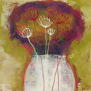 Print of Floral Paintings by Tatjana Auschew