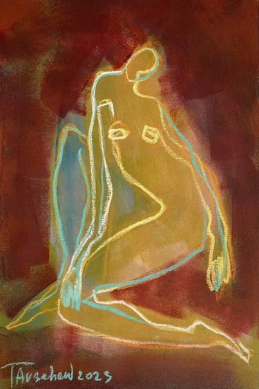 Seated nude. thumb