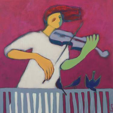 Print of Music Paintings by Tatjana Auschew