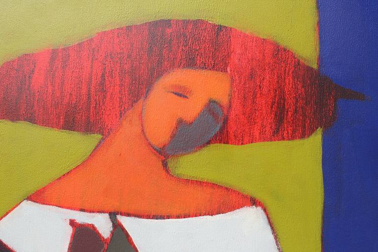 Original Contemporary Women Painting by Tatjana Auschew