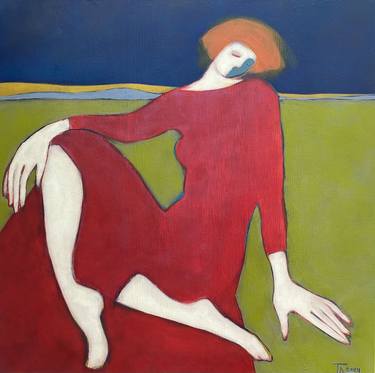 Original Contemporary Women Paintings by Tatjana Auschew