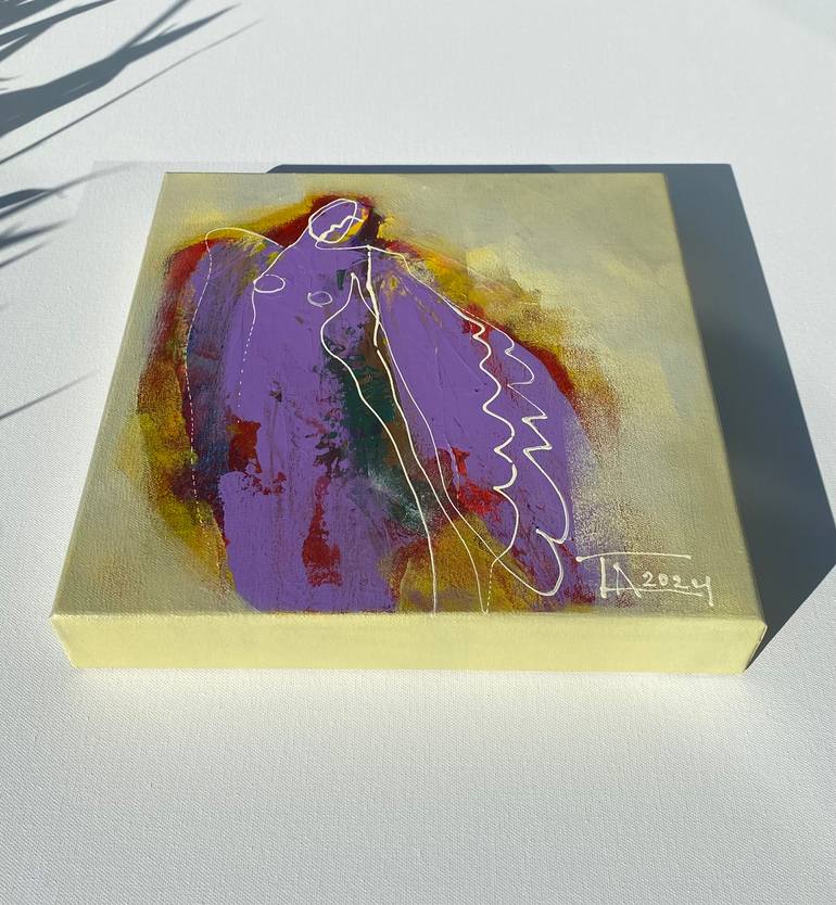 Original Expressionism Fantasy Painting by Tatjana Auschew