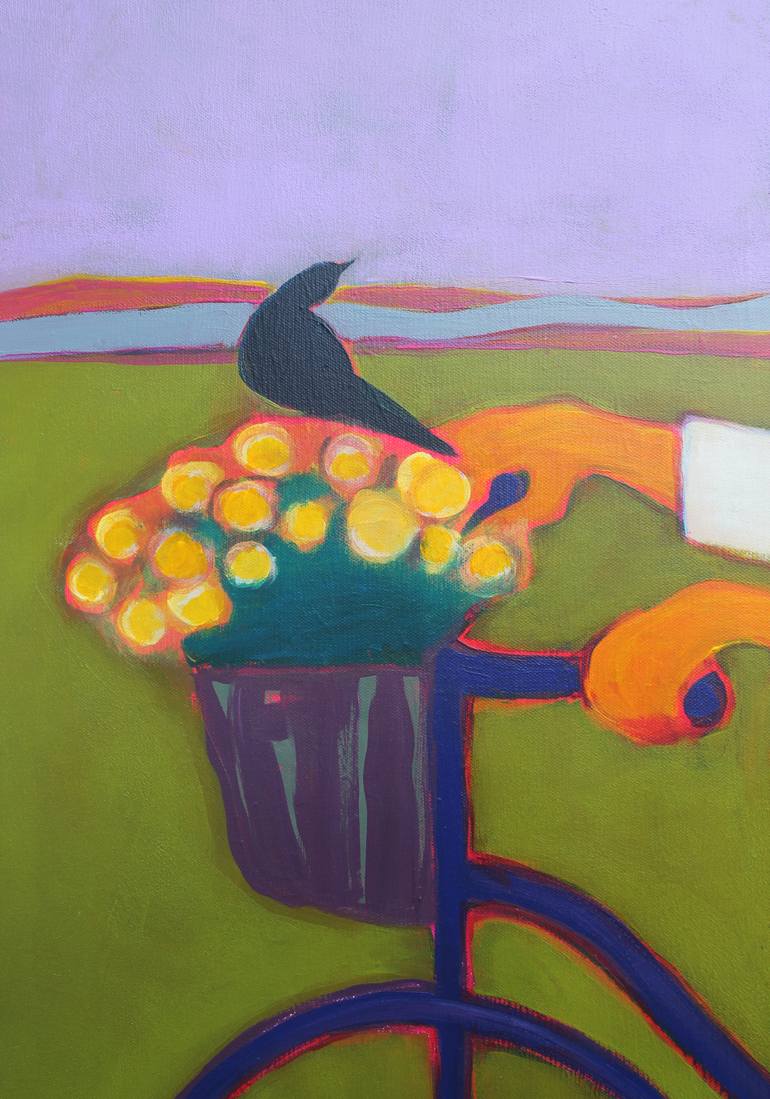 Original Expressionism Women Painting by Tatjana Auschew