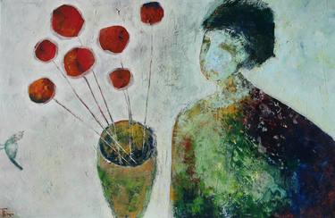 Original Women Paintings by Tatjana Auschew