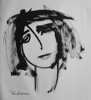Original Portrait Drawings by Tatjana Auschew