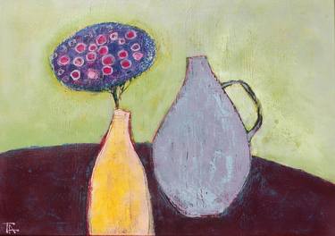 Print of Abstract Still Life Paintings by Tatjana Auschew