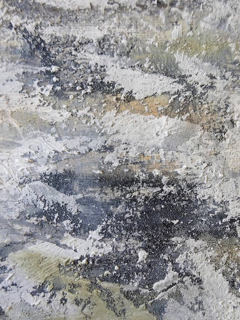 Original Abstract Expressionism Abstract Painting by Vroelant Emmanuelle