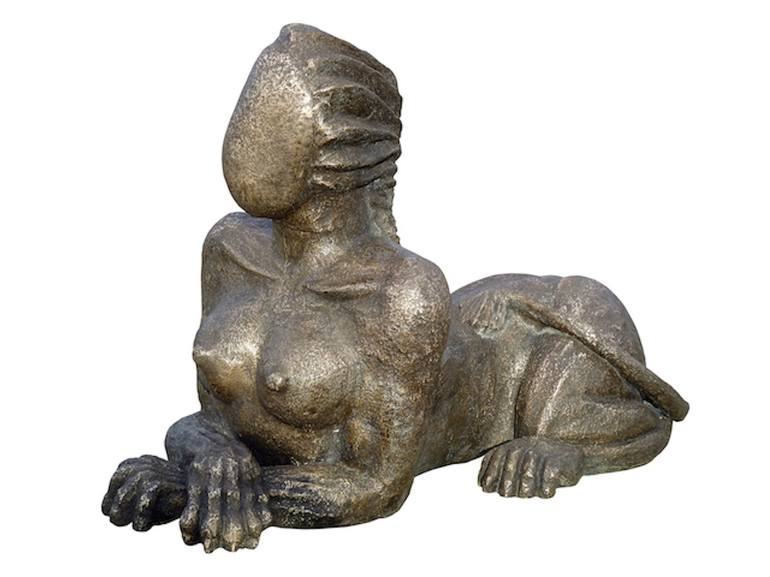 Original Classical mythology Sculpture by Vroelant Emmanuelle