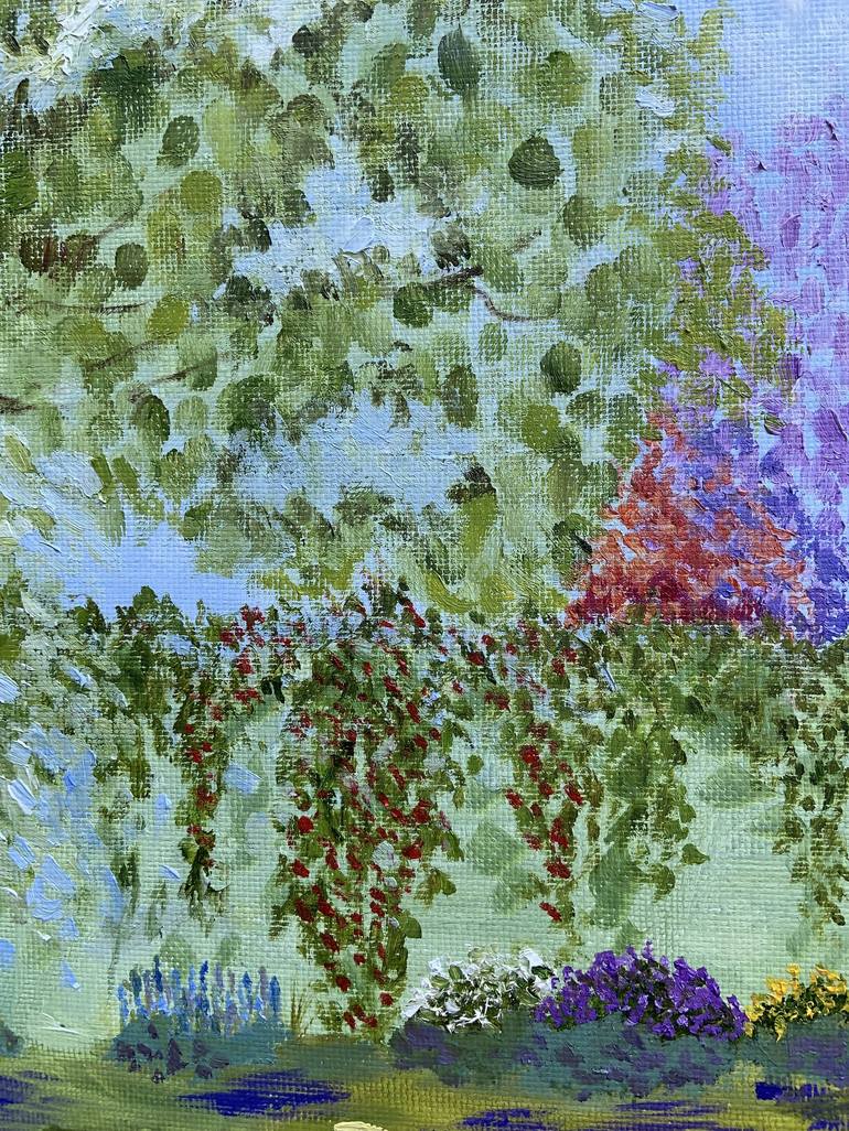 Original Impressionism Nature Painting by Ksenia Boyarkina