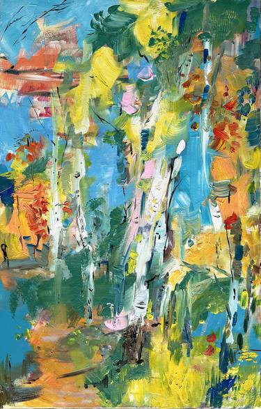 Original Abstract Expressionism Landscape Paintings by Irina Shmeleva