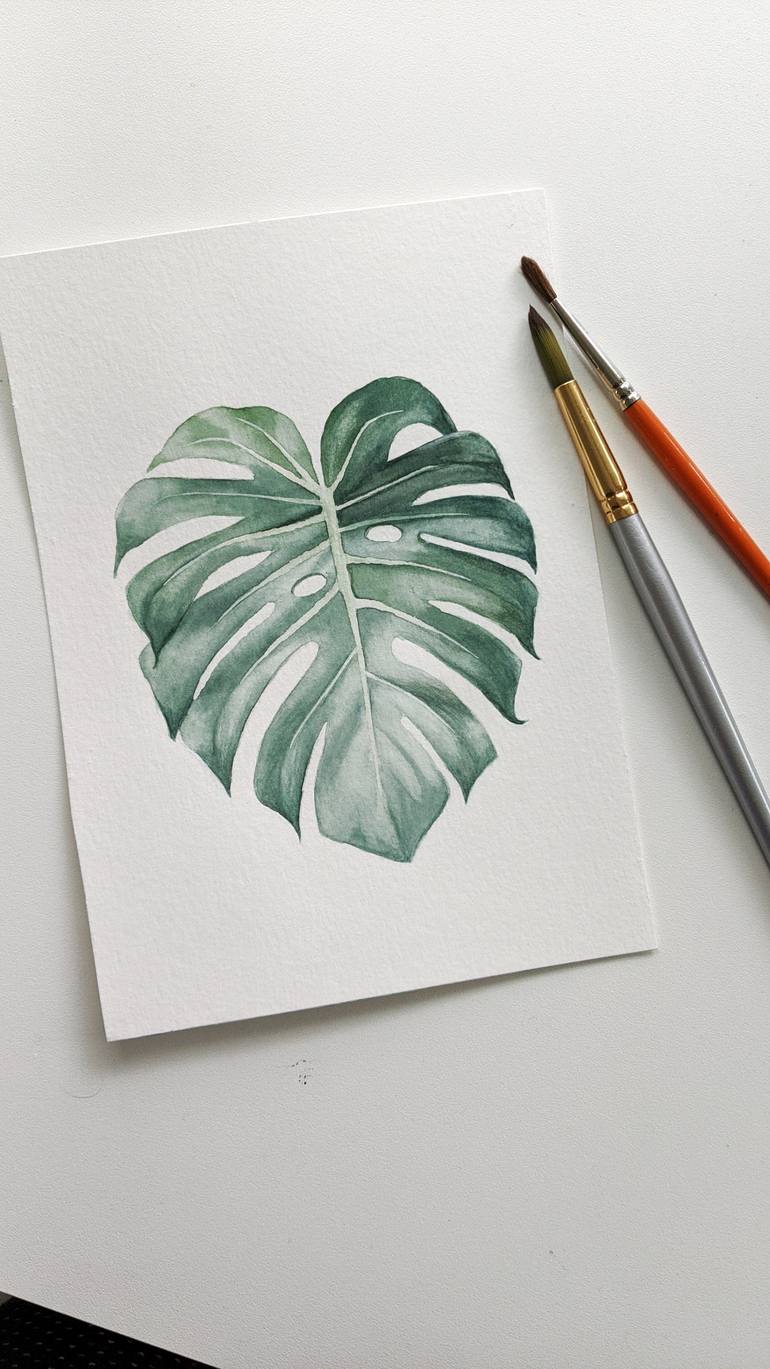 Original Illustration Botanic Painting by Reem Mosalam