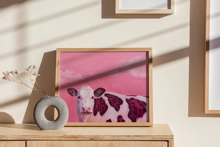 Original Contemporary Animal Painting by Naska Anastasia Gladkova