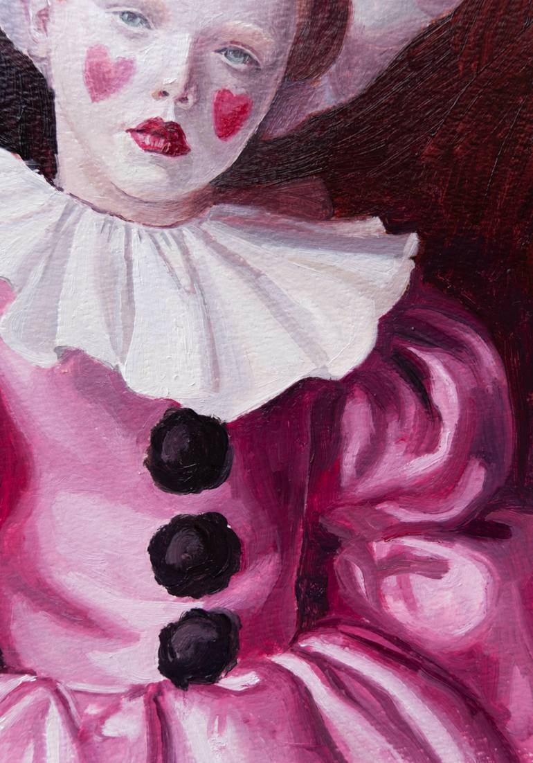 Original Baroque Fashion Painting by Naska Anastasia Gladkova