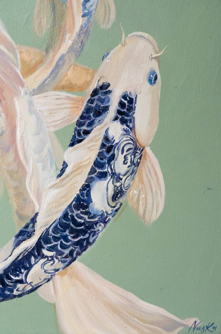 Original Realism Animal Painting by Naska Anastasia Gladkova