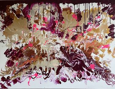Print of Abstract Expressionism Abstract Mixed Media by Tasha Ivy
