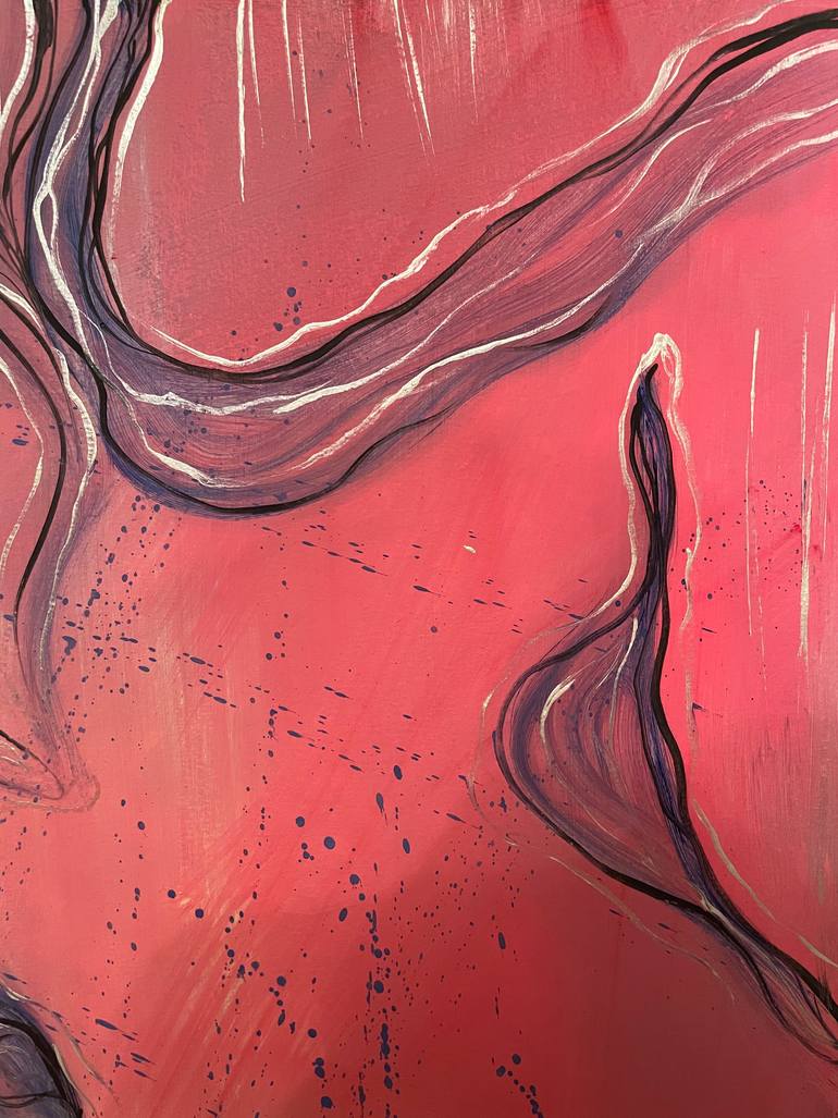 Original Abstract Body Painting by Veronica Rondine