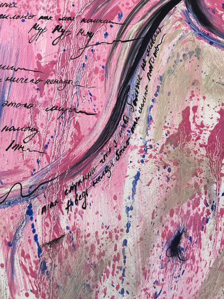 Original Abstract Body Painting by Veronica Rondine