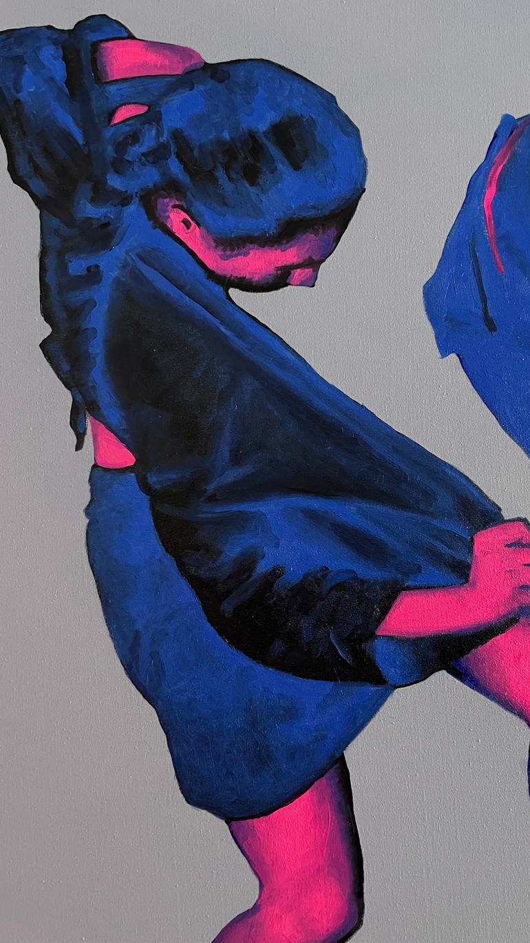 Original Minimalism Body Painting by Julio Alba