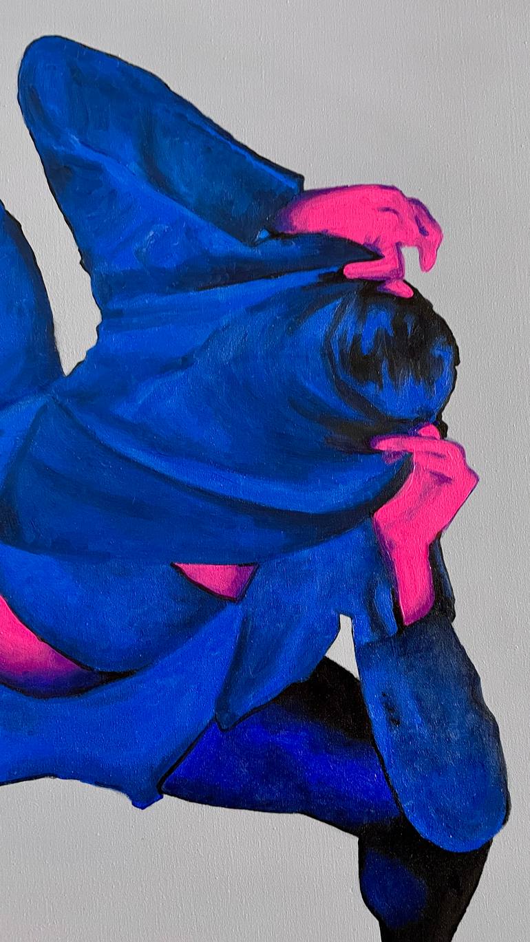 Original Minimalism Body Painting by Julio Alba