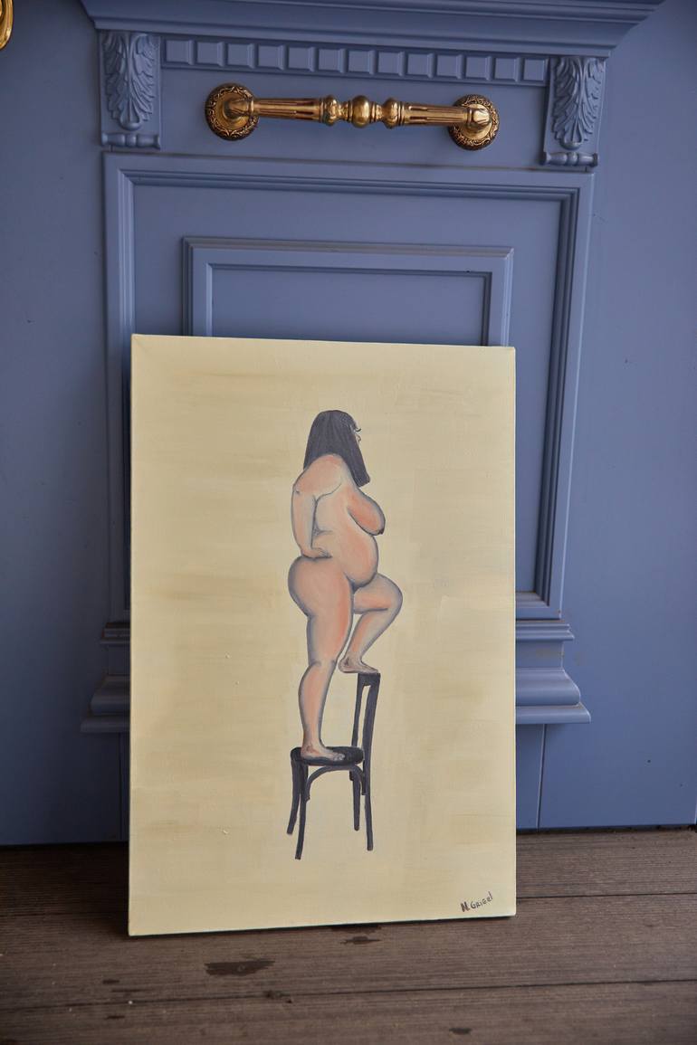 Original Erotic Painting by Nina Grigel