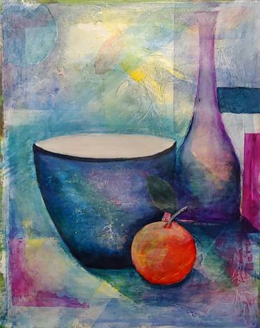 Original Abstract Food & Drink Paintings by Yvonne Richard
