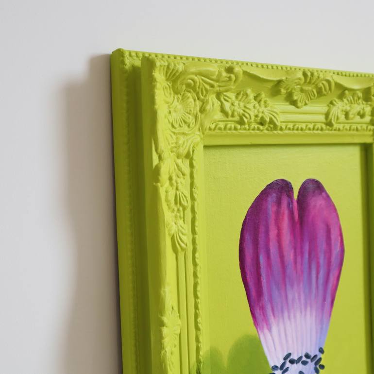 Original Contemporary Floral Painting by Oksana Vinnichenko