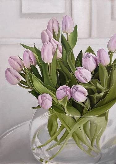 Print of Floral Paintings by Oksana Vinnichenko