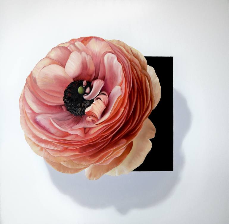 Print of Realism Floral Paintings by Oksana Vinnichenko